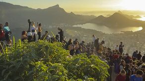 Rio recibió en 2025 más de 2,1 millones de turistas. AFP