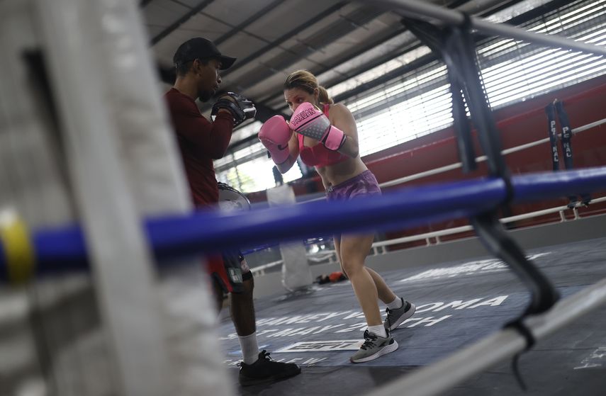 El 'efecto Atheyna Bylon' anima a las mujeres a buscar los gimnasios de boxeo en Panamá. El 'efecto Atheyna Bylon' anima a las mujeres a buscar los gimnasios de boxeo en Panamá.