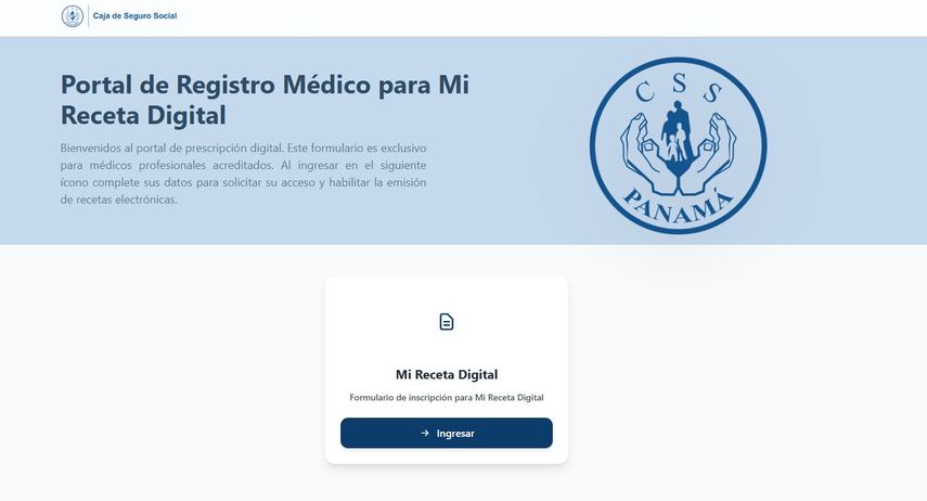 La Caja de Seguro Social (CSS) invitó a los médicos del sector privado a registrarse en la plataforma “Mi Receta Digital”