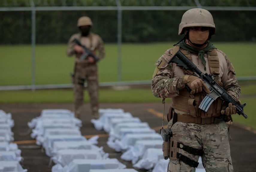 Panamá decomisa 105 toneladas de droga al cierre de octubre
