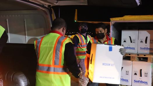 Panamá recibe el cuarto lote de vacunas pediátricas con 72,000 nuevas dosis