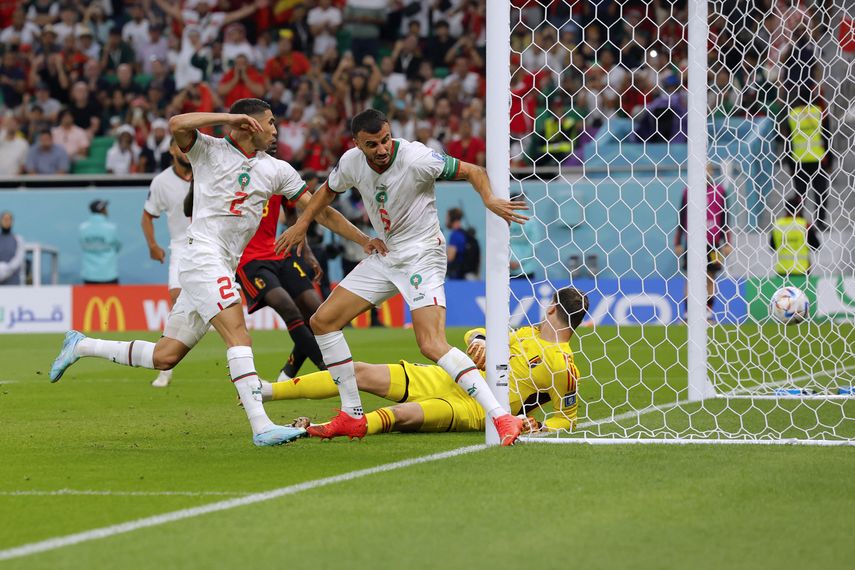 Con goles de Sabiri y Aboukhlal, Marruecos derrotó a una débil Bélgica que no pudo asegurar el pase a los octavos de final del Mundial Qatar 2022