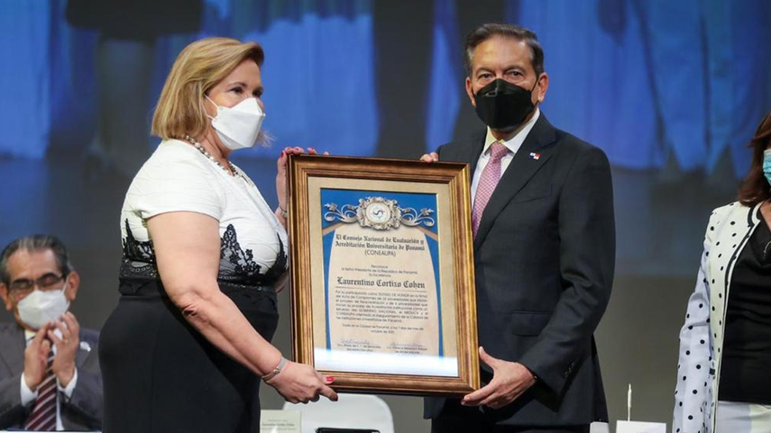 Participó el presidente Cortizo