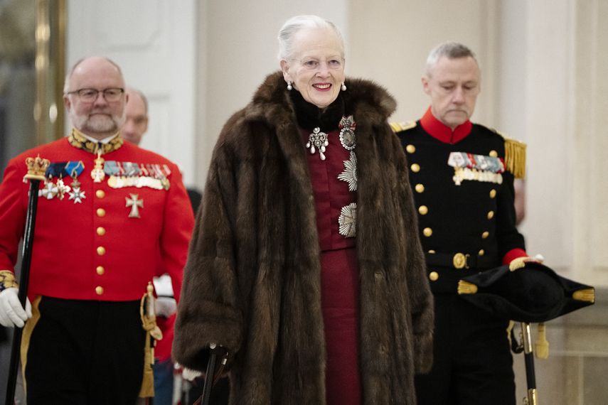 Reina danesa Margarita II. AFP
