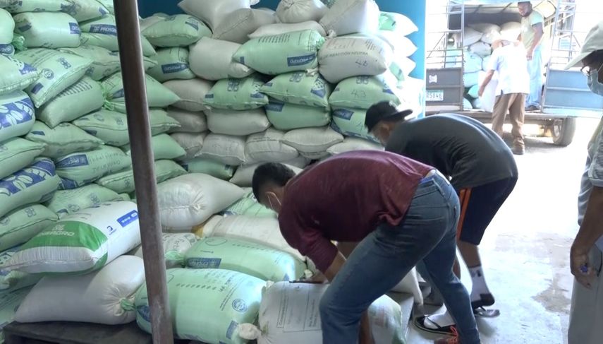 Productores del área de Caizán