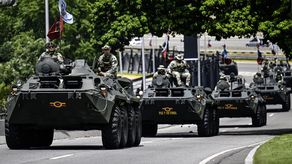 Fuerza Armada de Venezuela sale en caravana por Caracas para adiestramiento en comunidades