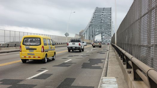 MOP realizará trabajos de parcheo en el puente de Las Américas