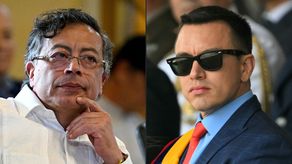 Noboa acusa a Petro de impulsar una incursión guerrillera desde Colombia