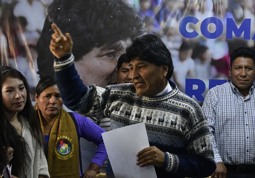 Evo Morales cuestiona intentona golpista en Bolivia y pide investigación