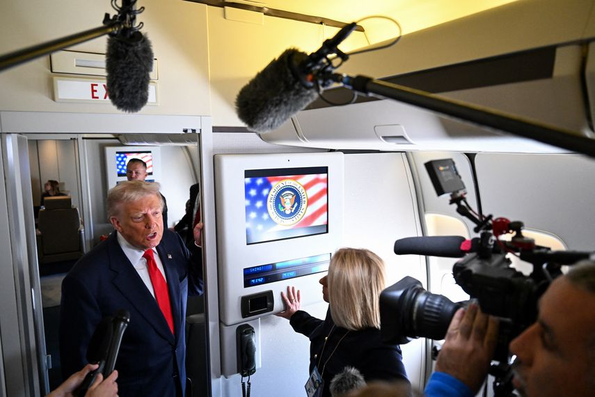 Donald Trump dice que no planea ataques de EEUU a Venezuela