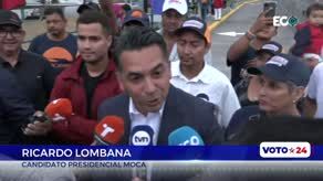 Ricardo Lombana: el país tiene que decidir entre un sistema desgastado y un gobierno ausente