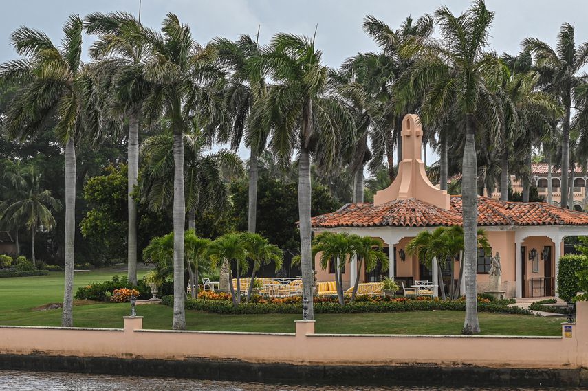 La lujos residencia de Donald Trump en Mar-a-Lago