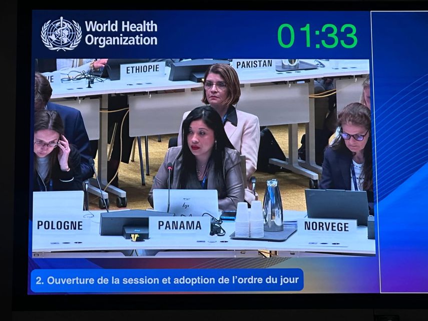 Panamá fortaleció su presencia y liderazgo en la agenda internacional de salud durante la 159.ª reunión del Consejo Ejecutivo de la Organización Mundial de la Salud (OMS)