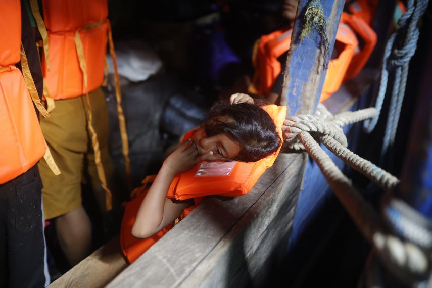 Al menos 180 migrantes tomarán un barco en Panamá en su viaje de retorno hacia Suramérica