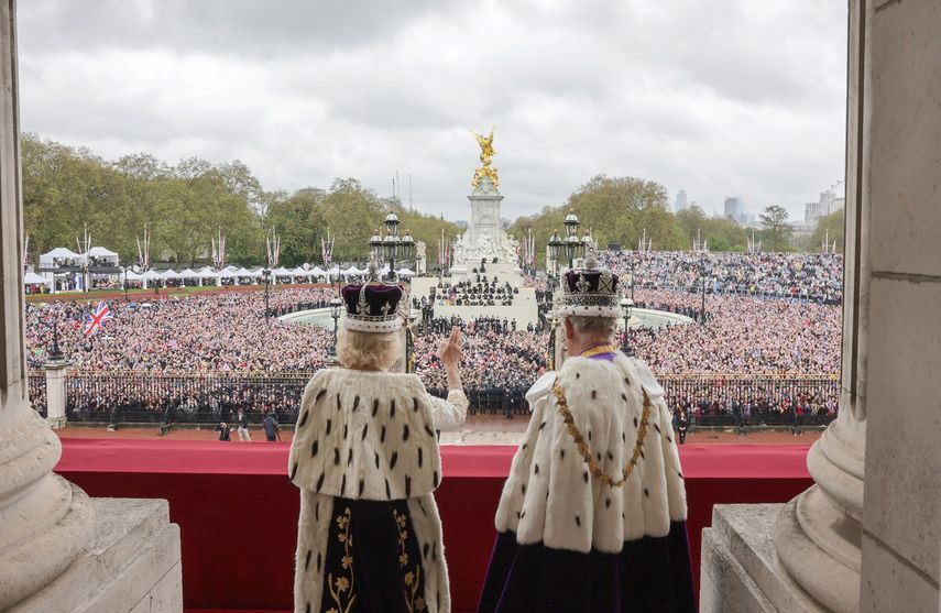 La coronación de Carlos III fue vista por más de 14 millones de telespectadores en los canales de la BBC.