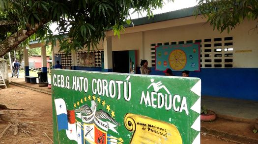 Escuela de Hato Corotú en malas condiciones