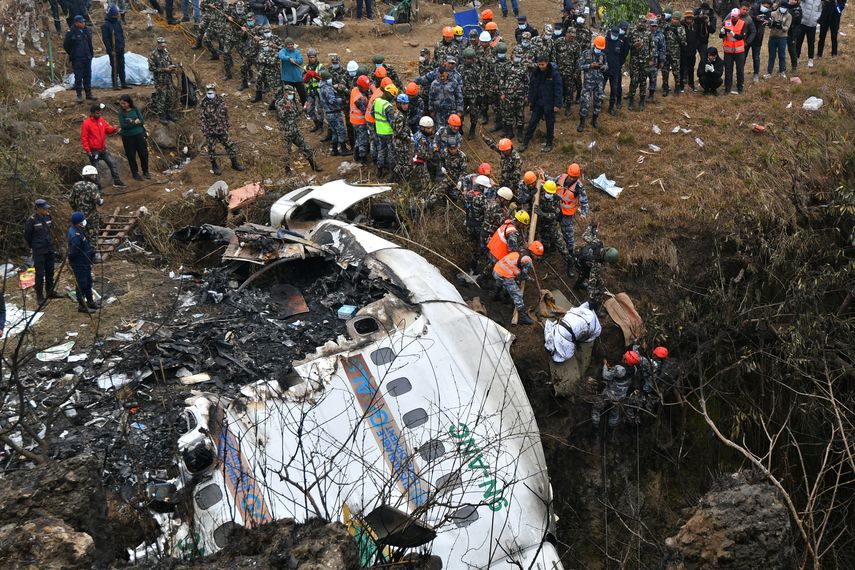Nepal: Cuerpos de las víctimas del accidente son entregados