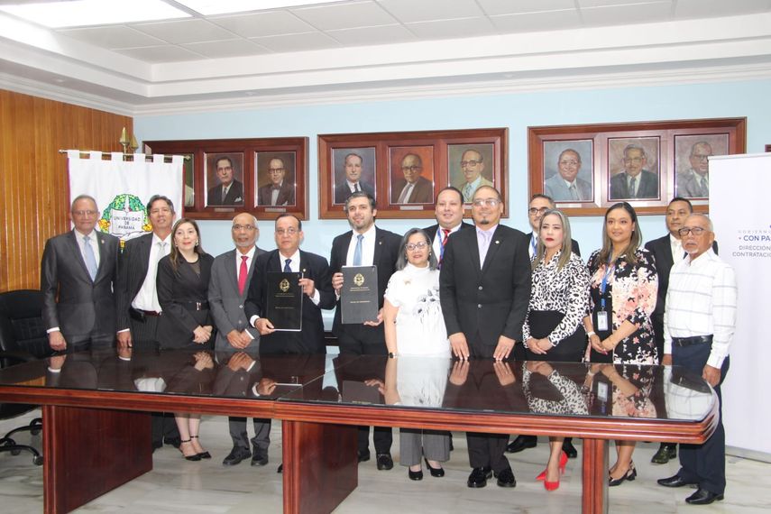 Universidad de Panamá y Dirección General de Contrataciones Públicas firman convenio