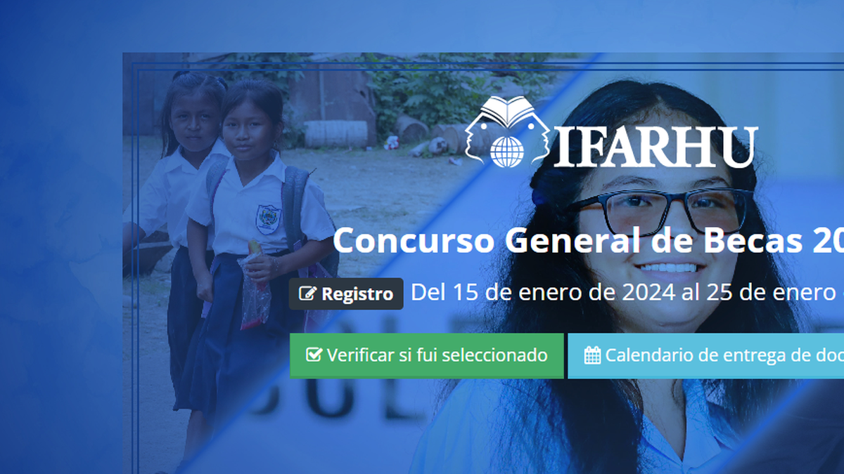 Concurso General de Becas 2024: Ya puedes verificar preselección en IFARHU