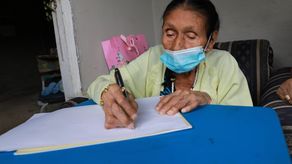 Felipa Ruiz aprendió a leer y escribir a los 104 años