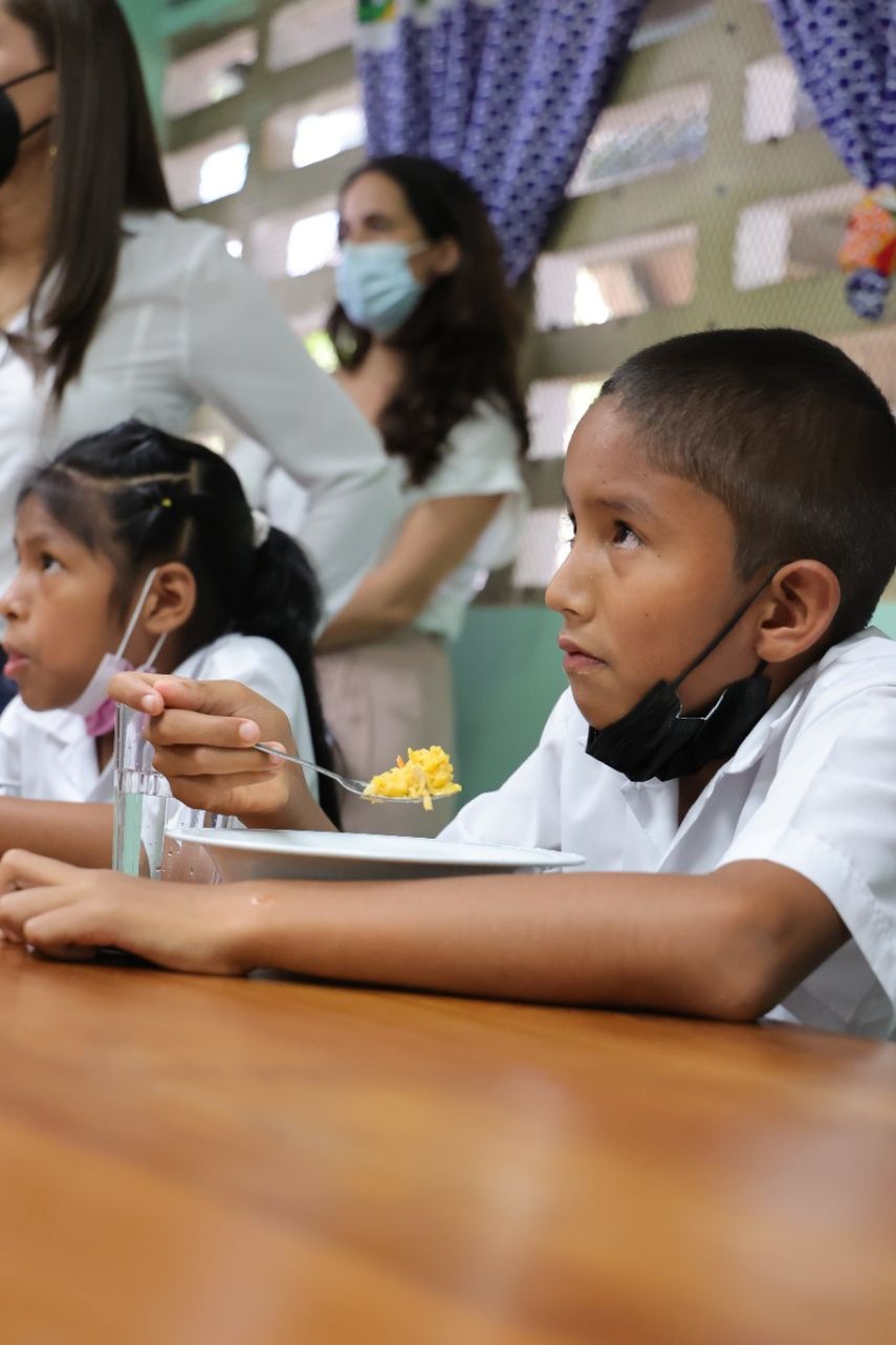 La próxima semana se inicia la entrega de la galleta, leche y crema nutricional a más de 400 mil estudiantes de escuelas públicas, informó el Meduca.