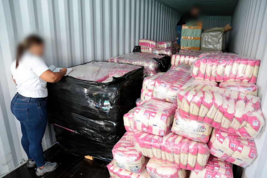 Arroz de contrabando chino, también llegó con gorgojos