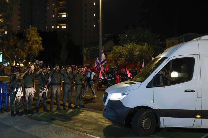 Cuatro cadáveres de rehenes retenidos en Gaza fueron entregados al ejército israelí