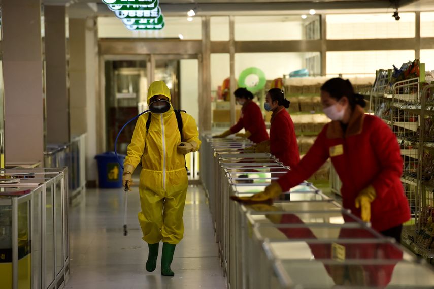 Anteriormente, Corea del Norte había rechazado ofertas de vacunas anticovid de la Organización Mundial de la Salud (OMS), China y Rusia.