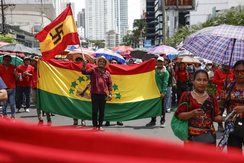 Pueblos indígenas rechazan acuerdo docente y mantienen lucha por derogación de la Ley 462