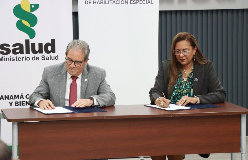 El Ministerio de Salud (Minsa) y el Instituto Panameño de Habilitación Especial (IPHE) firmaron un convenio marco de cooperación con el objetivo de fortalecer los servicios de salud y educación dirigidos a estudiantes con discapacidad en el país.