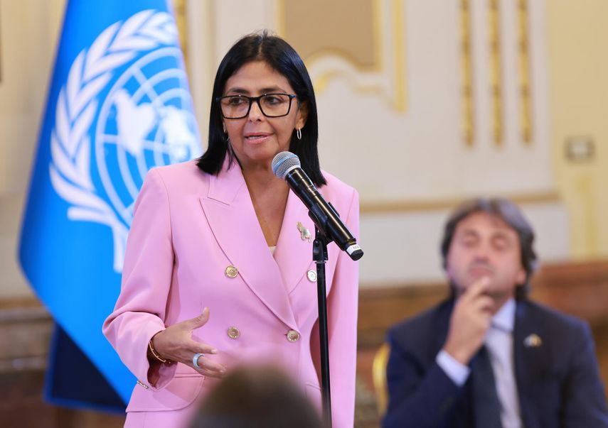 La presidenta encargada