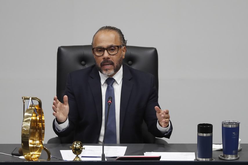 El presidente de la Asamblea Legislativa de El Salvador por el partido gobernante
