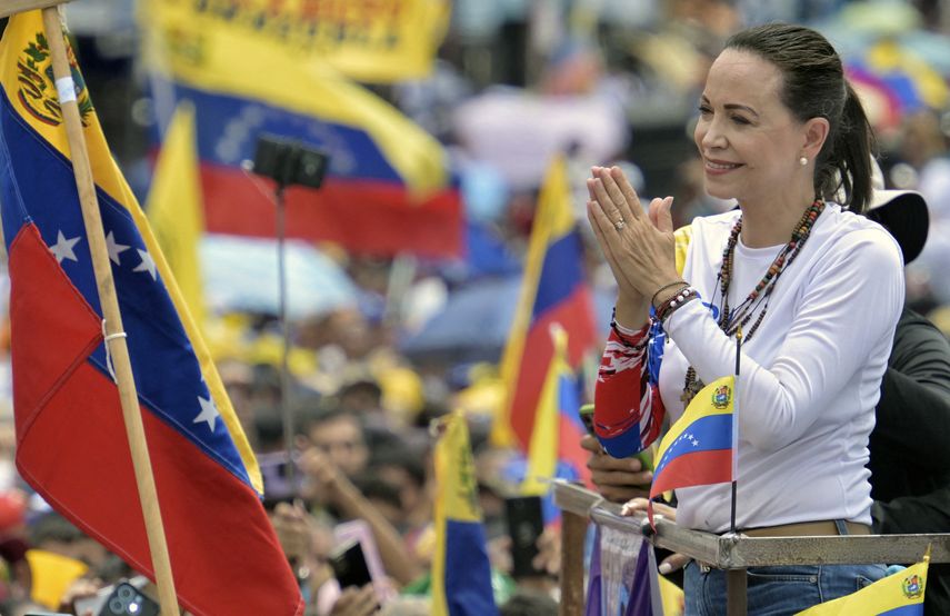 María Corina Machado: Las amenazas de Maduro ya no asustan a nadie