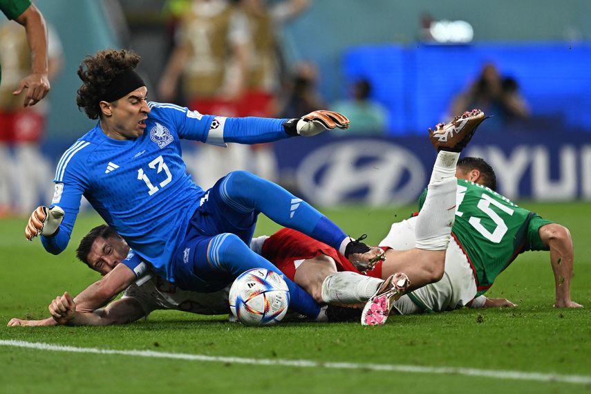 México le sacó un empate a Polonia en el debut en el Mundial