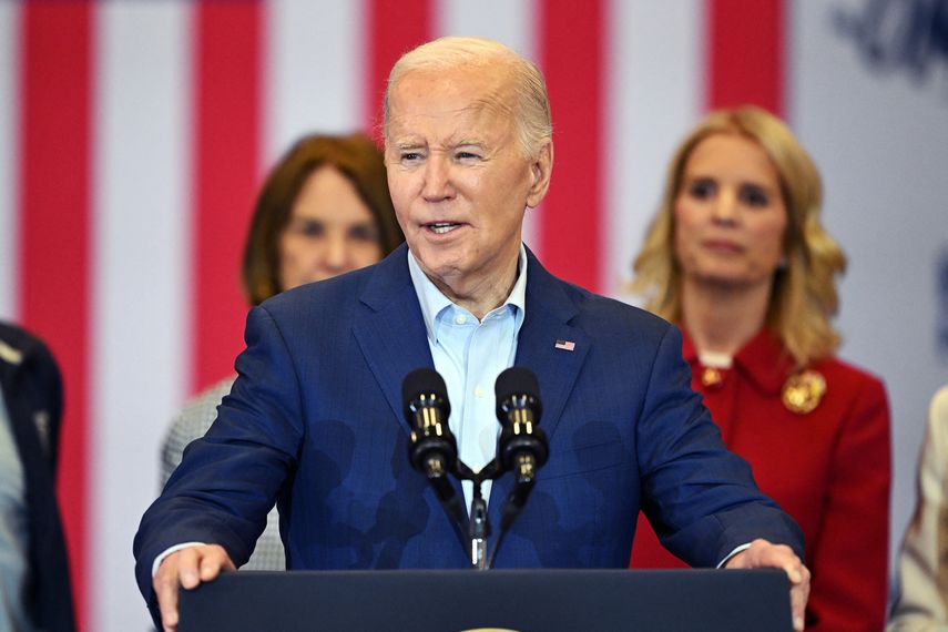 Campaña de Joe Biden recauda más de $51 millones en abril