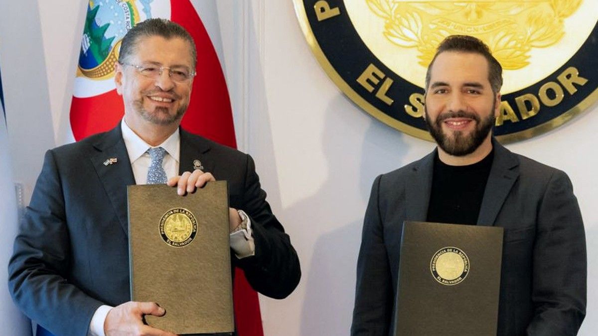 Bukele comparte con Costa Rica su modelo de seguridad y guerra contra pandillas Bukele comparte con Costa Rica su modelo de seguridad y guerra contra pandillas