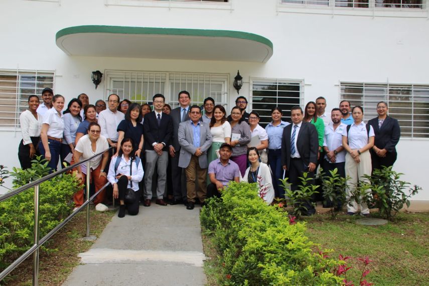 MIDA capacita a becarios de Agencia de Cooperación Japonesa