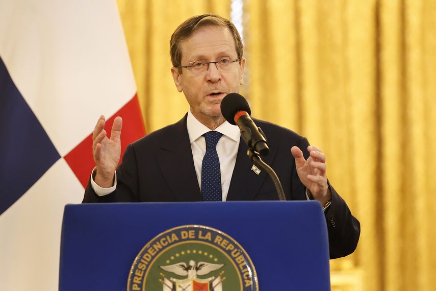 El presidente de Israel