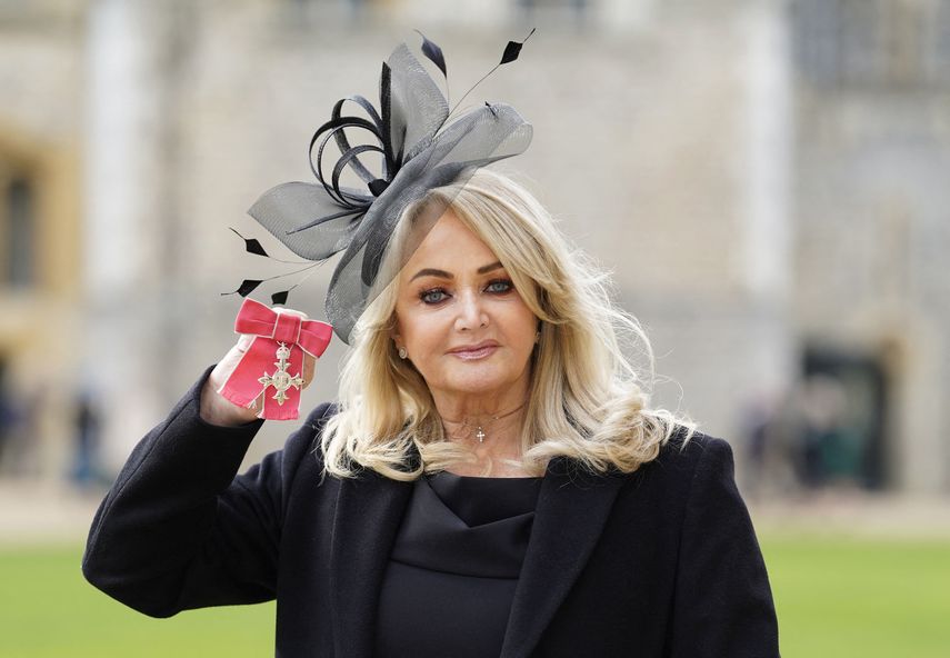 La cantante británica Bonnie Tyler