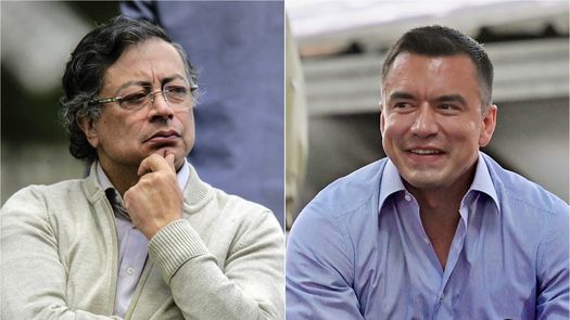 Petro y Noboa. Petro y Noboa.