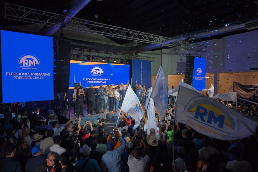 Los resultados de las elecciones primarias para escoger al candidato presidencial del partido Realizando Metas fueron dados a conocer, de manera expedita y transparente, a través de la Transmisión Extraoficial de Resultados (TER) del Tribunal Electoral, a menos de dos horas del cierre de las mesas de votación.