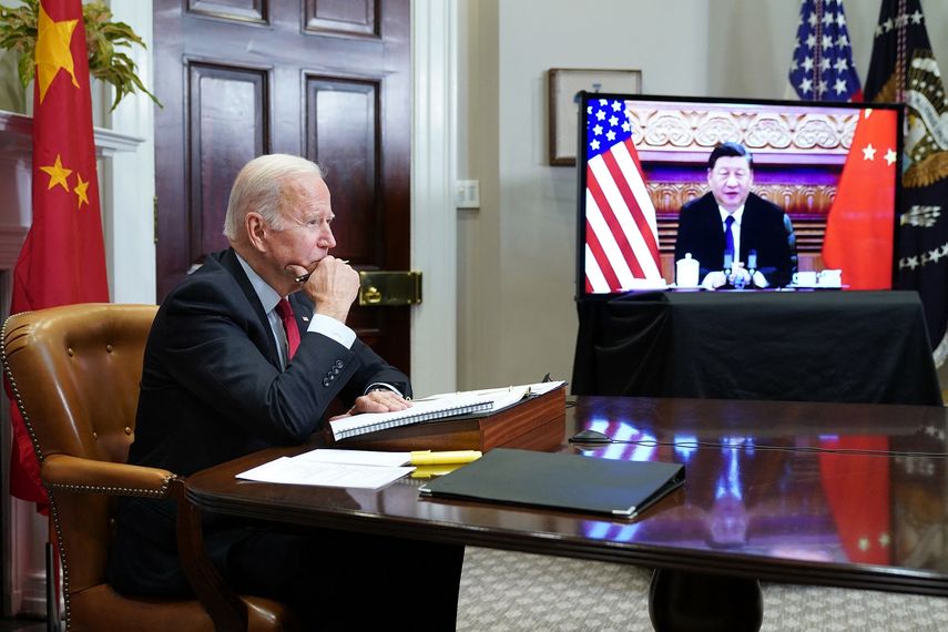 Joe Biden y presidente chino Xi tendrán un intercambio