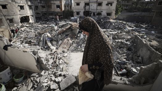 Relativa calma en Gaza a la espera de una tregua entre Israel y grupos armados