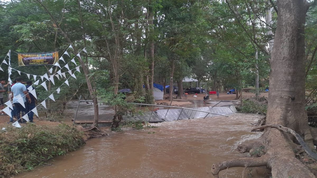 Crecidas de ríos provocaron colapsos de vados. Crecidas de ríos provocaron colapsos de vados.