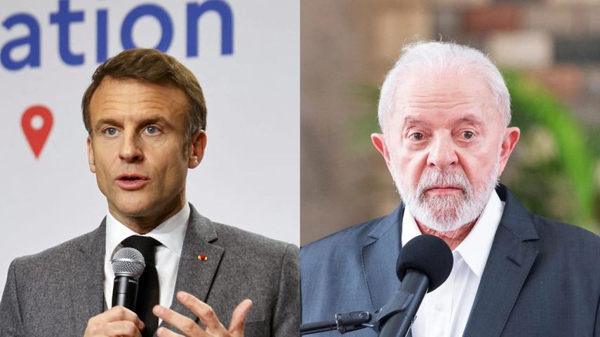Macron y Lula apoyan lucha por una elección transparente en Venezuela