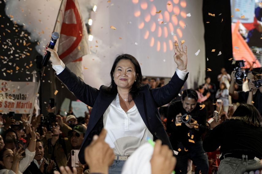 Keiko Fujimori aspira por cuarta vez a la presidencia de Perú