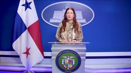 María Cristina Chen, magistrada presidenta de la Corte Suprema de Justicia (CSJ) se pronunció. María Cristina Chen, magistrada presidenta de la Corte Suprema de Justicia (CSJ) se pronunció.