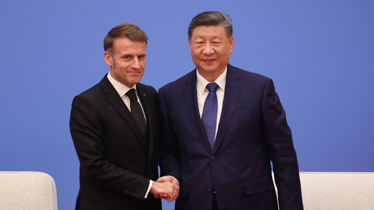 Macron pide a China sumarse a esfuerzos para la paz en Ucrania Macron pide a China sumarse a esfuerzos para la paz en Ucrania