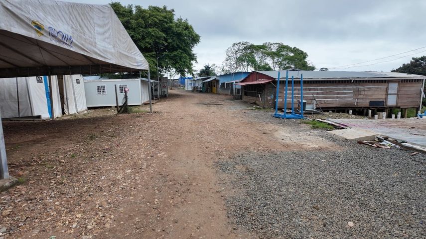 Estación Temporal de Migrantes en Darién