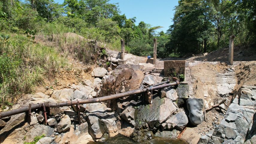 Plan de contingencia del IDAAN por temporada seca. Foto: @IDAANinforma